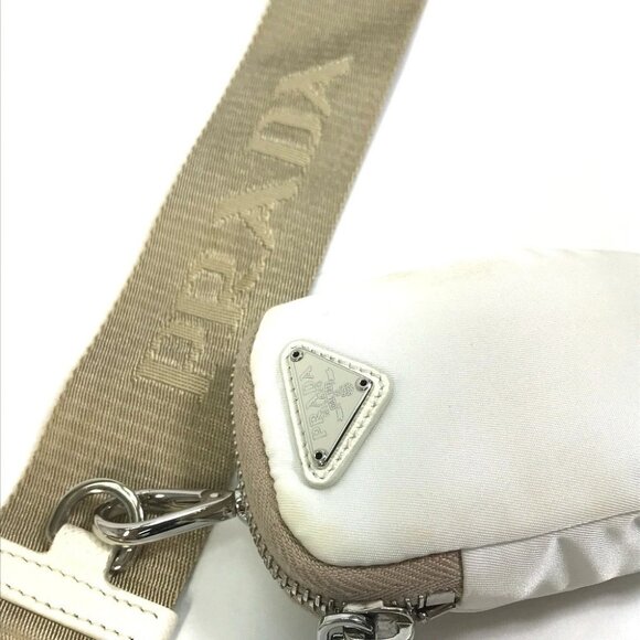 PRADA 1BH204 triangle logo plate Re-Edition 2005 Crossbody pouch Shoulder Bag - Picture 2 of 16